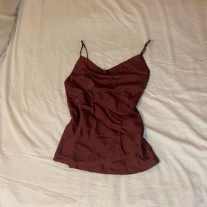 romantic silky cowl neck cami ❤️‍🔥